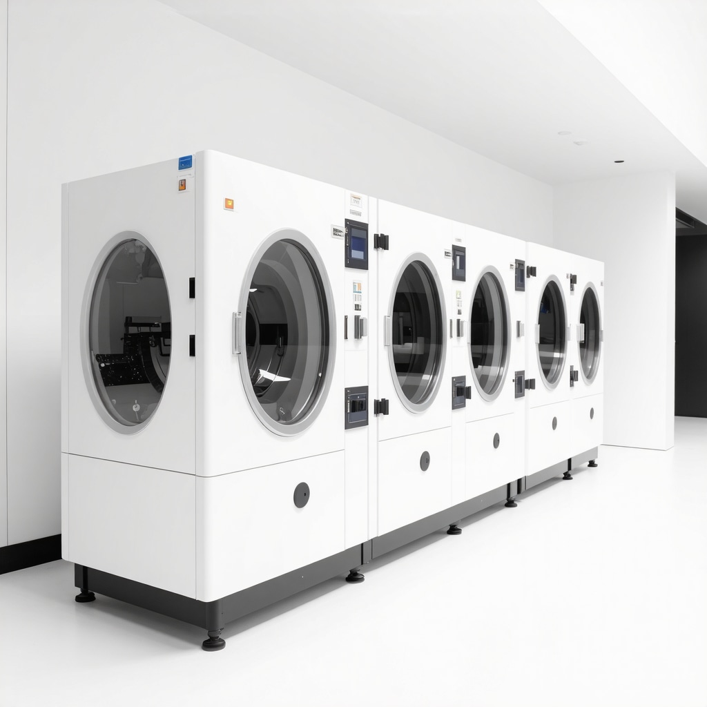 AI-powered fabric analysis and eco-friendly solvent systems in Trinity dry cleaning lab