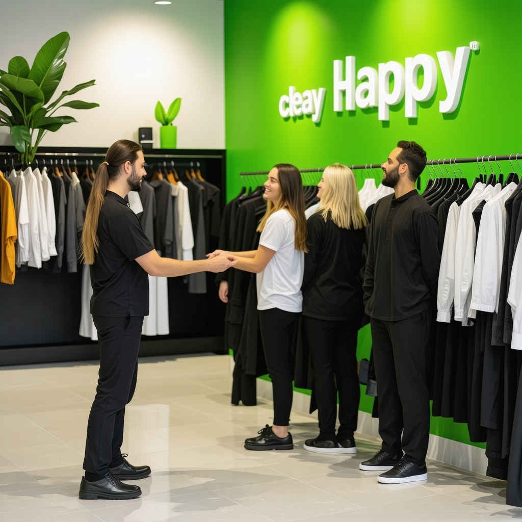 Modern dry cleaning facility in South Tampa using eco-friendly solvents and advanced fabric care technology