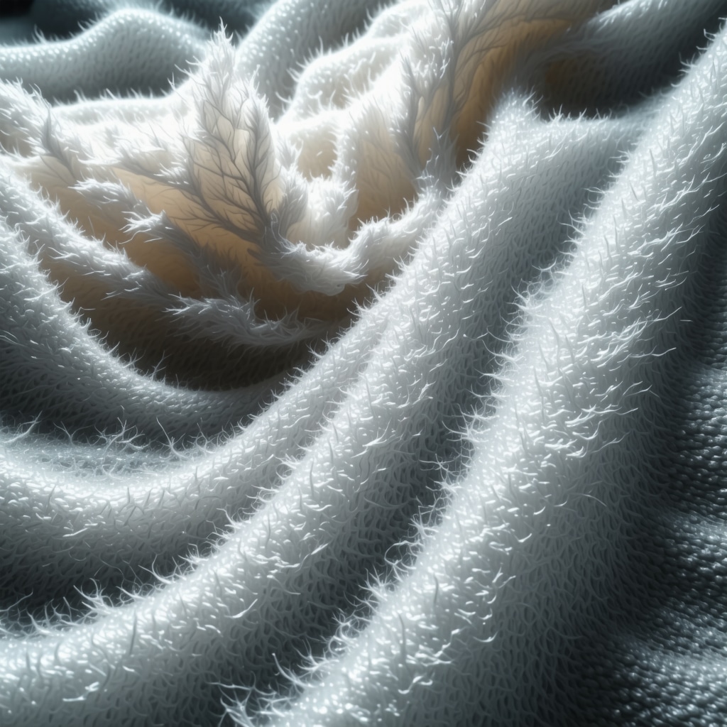 Laboratory applying nanotech coatings to mixed-fiber textiles using AI control systems