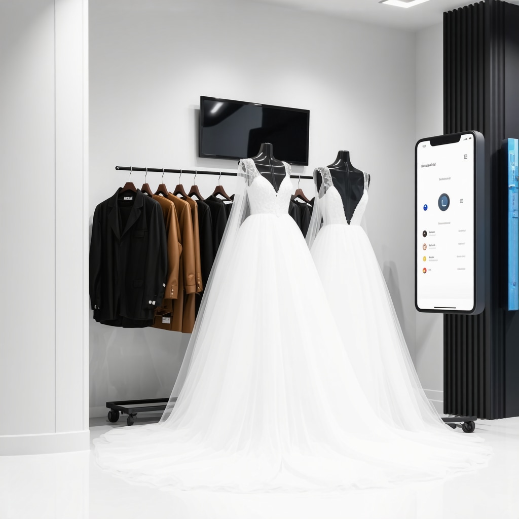 Technicians using AI-powered dry cleaning machines and handling leather jackets and wedding gowns with eco-friendly solvents in a modern Tampa facility