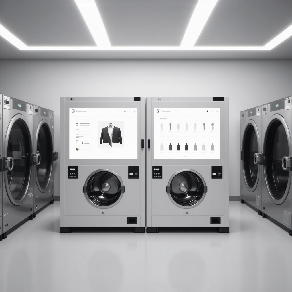 Automated dry cleaning machines with digital fabric diagnostics in Tampa
