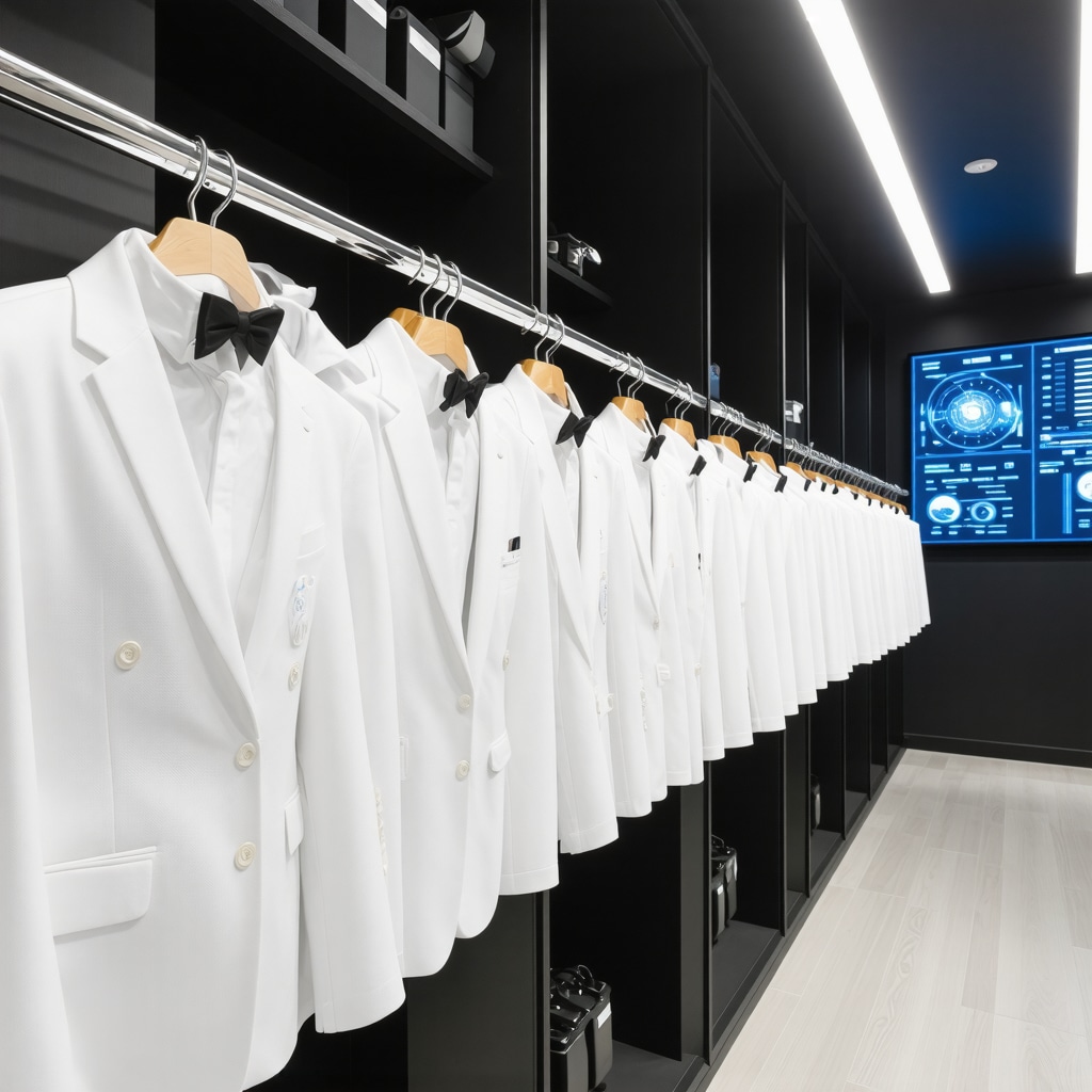 High-tech dry cleaning facility applying nanotechnology and using data analytics for suit care in Tampa