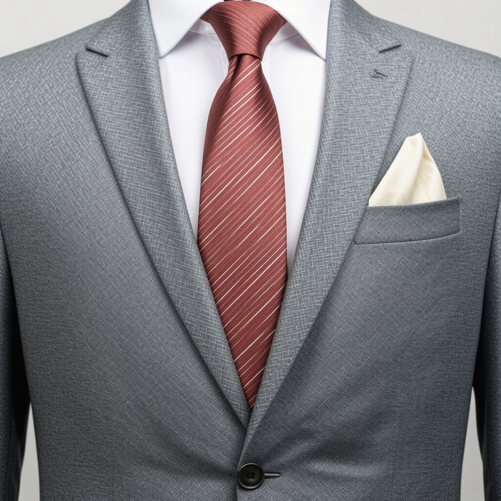 Close-up image showing a wool suit fabric being steam reconditioned in a Tampa dry cleaning facility