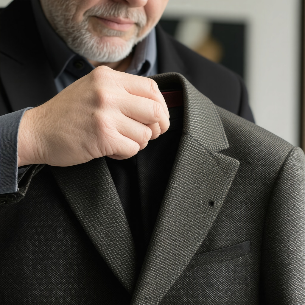 Dry cleaner restoring wool coat using advanced solvent techniques in South Tampa