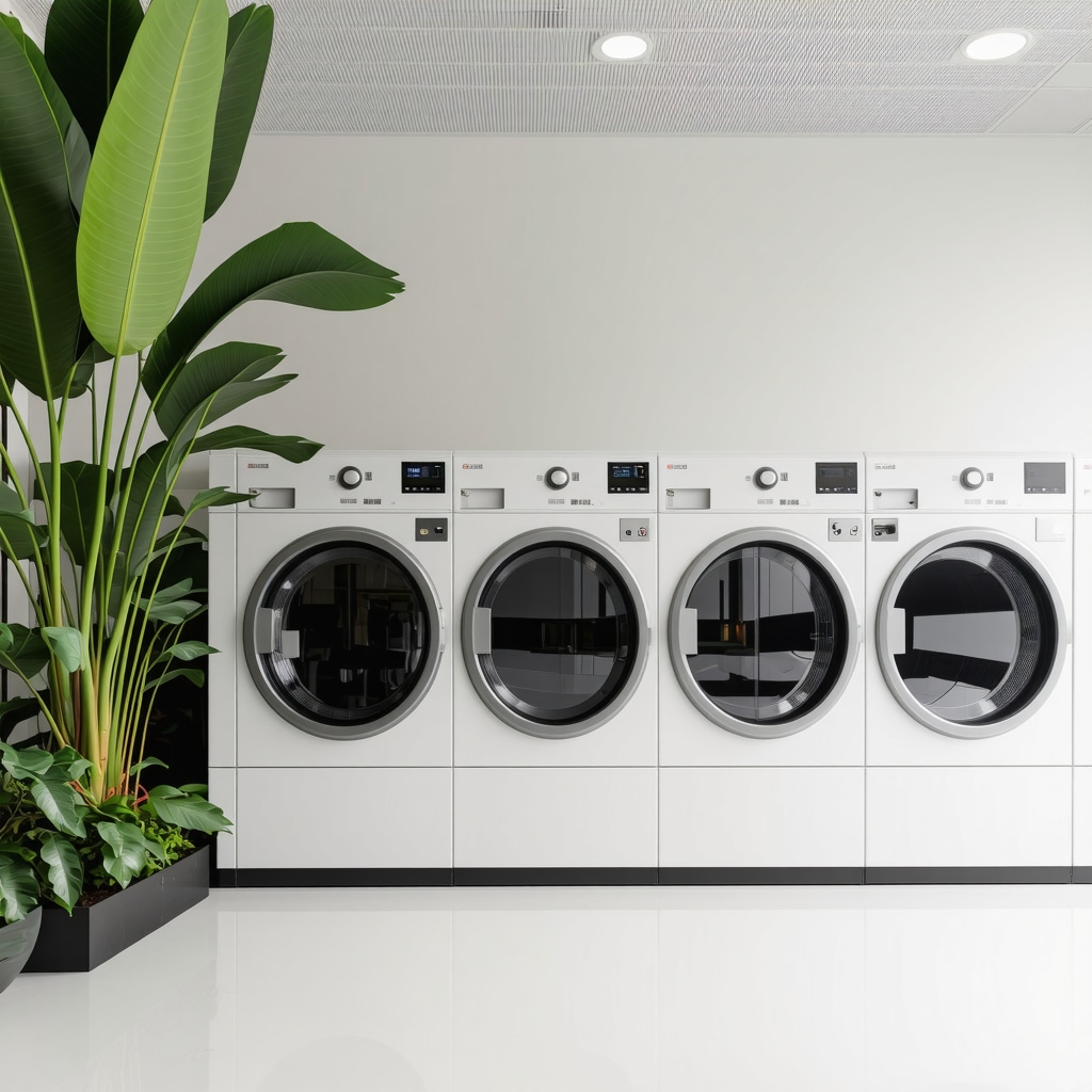 AI and IoT enabled organic dry cleaning technology in a modern facility in Lutz