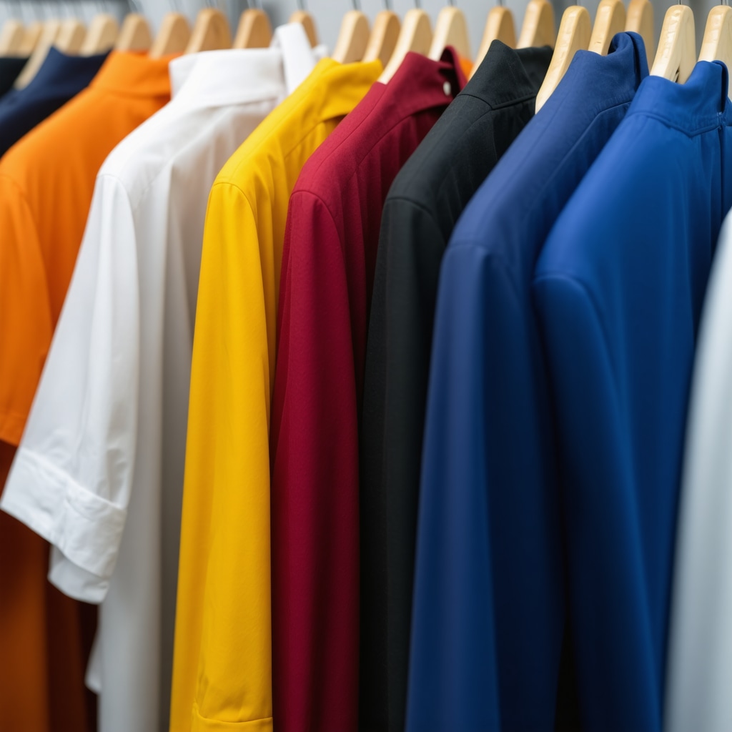 Advanced dry cleaning machinery cleaning professional uniforms with eco-friendly solvents in Lutz