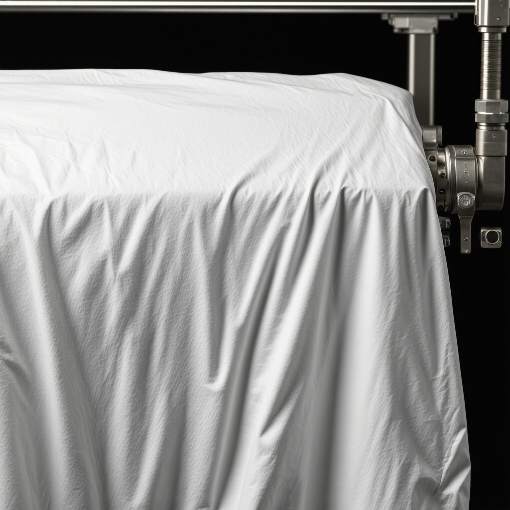 AI-guided nanotechnology application on fabric in dry cleaning