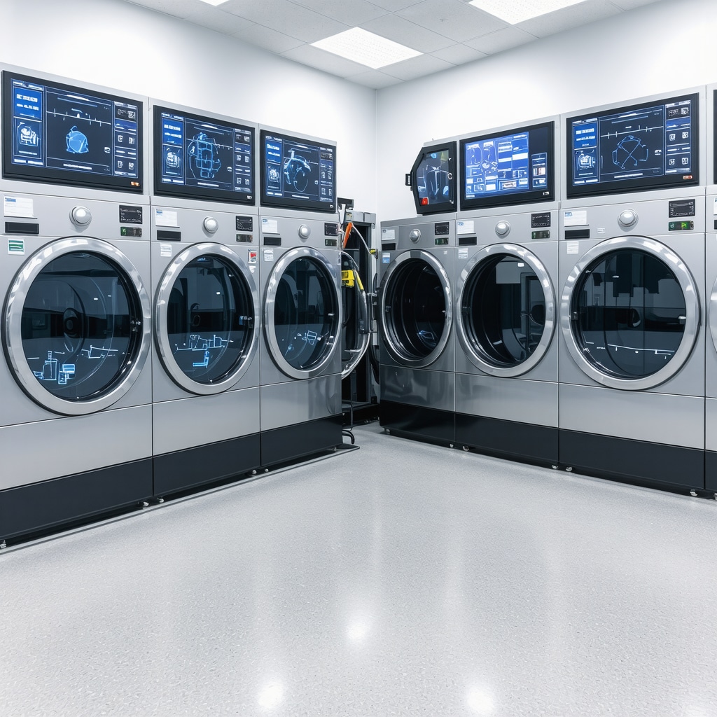 Advanced dry cleaning technology with AI and antimicrobial fabric treatments in South Tampa