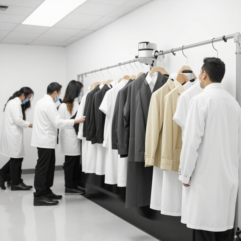 Ultrasonic and enzymatic eco-friendly dry cleaning machines processing delicate silk and wool garments in South Tampa