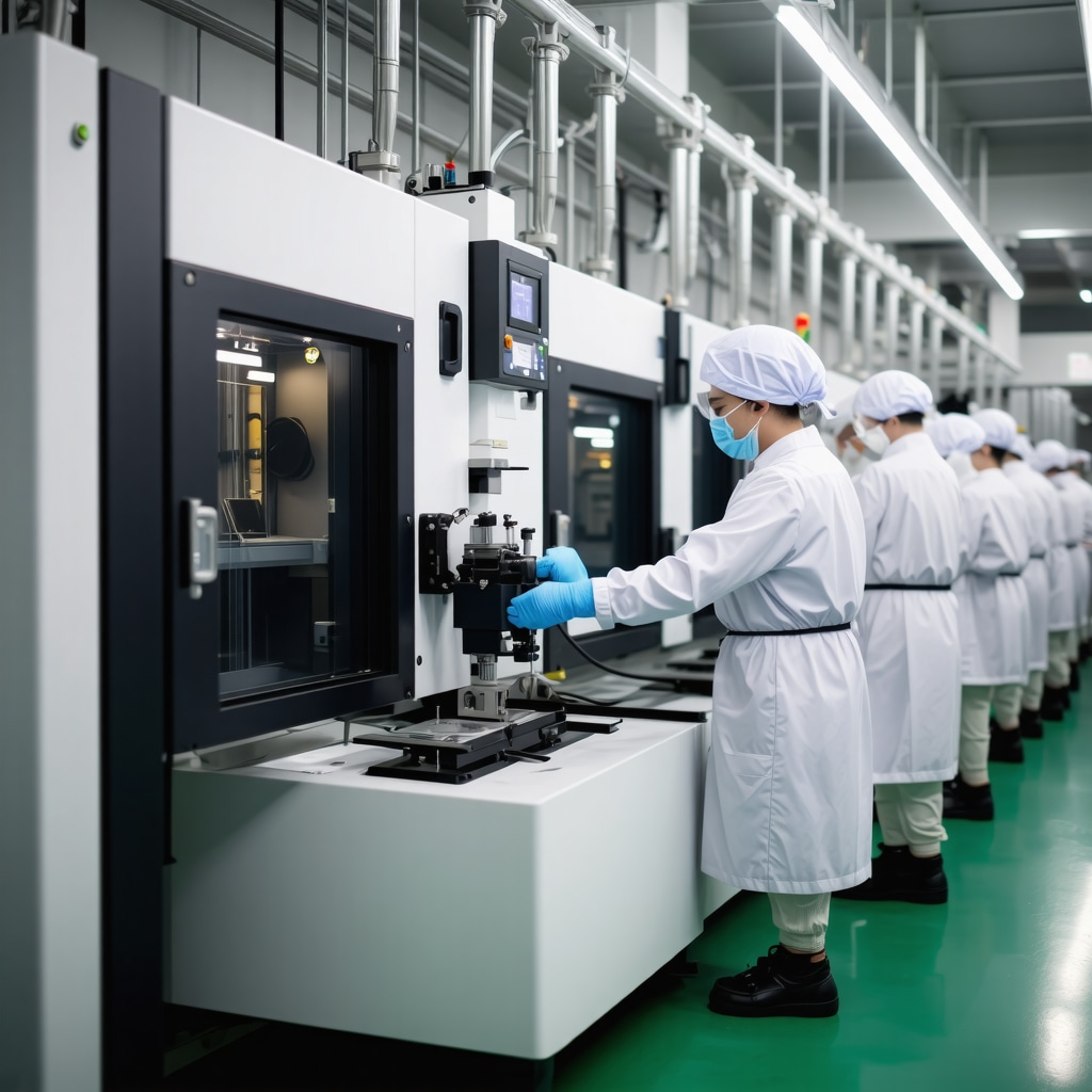 Advanced eco-friendly dry cleaning equipment with AI fabric analysis in Tampa facility