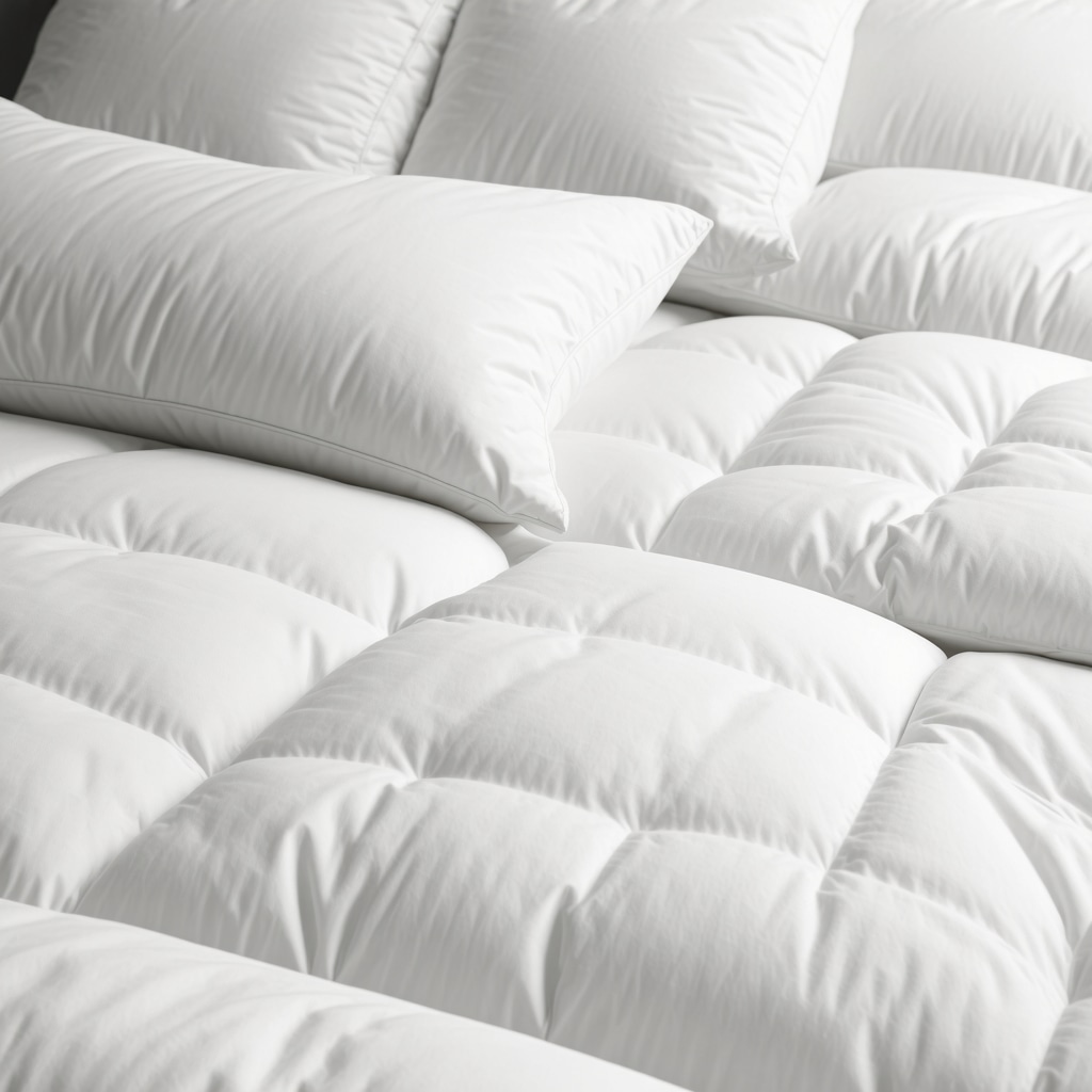 Ultrasonic cleaning of down comforters using biodegradable agents in Tampa