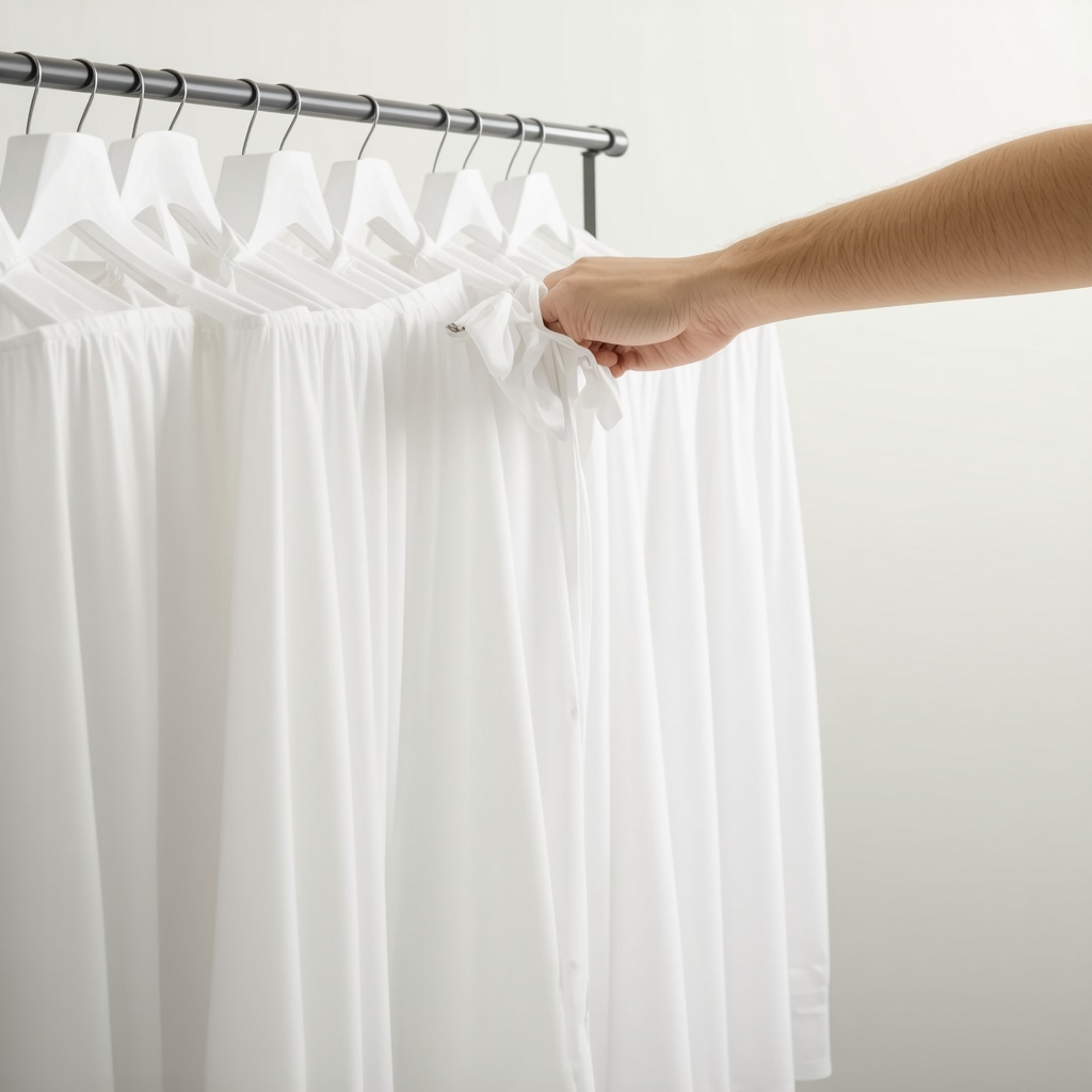 Dry cleaner carefully cleaning delicate fabric with eco-friendly methods in Tampa
