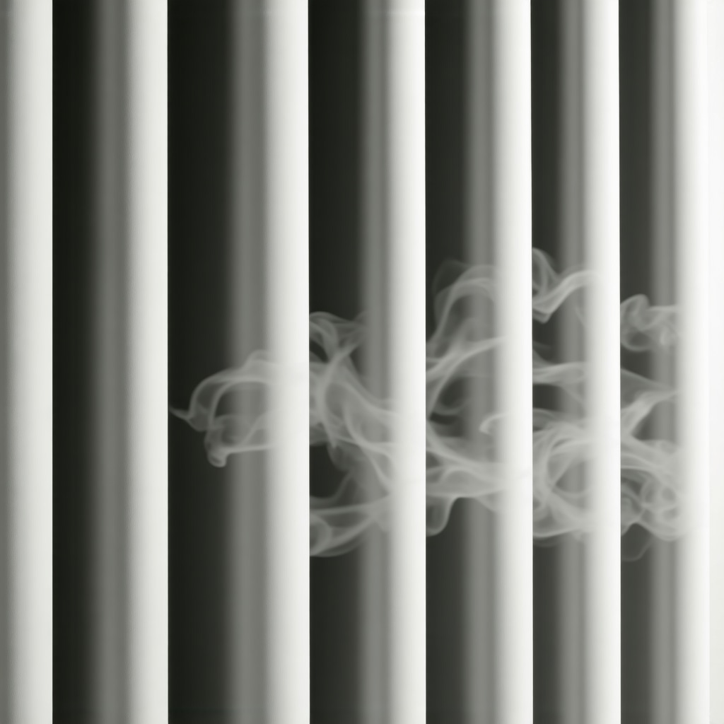 Professional technician cleaning curtains with steam and eco-friendly solutions.