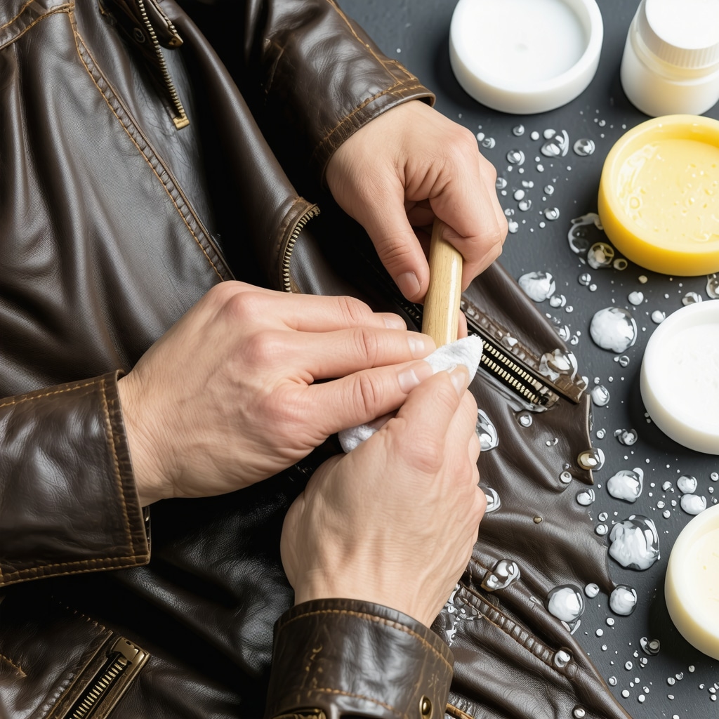 Leather Jacket Cleaning Trinity: How to Remove Tough Stains