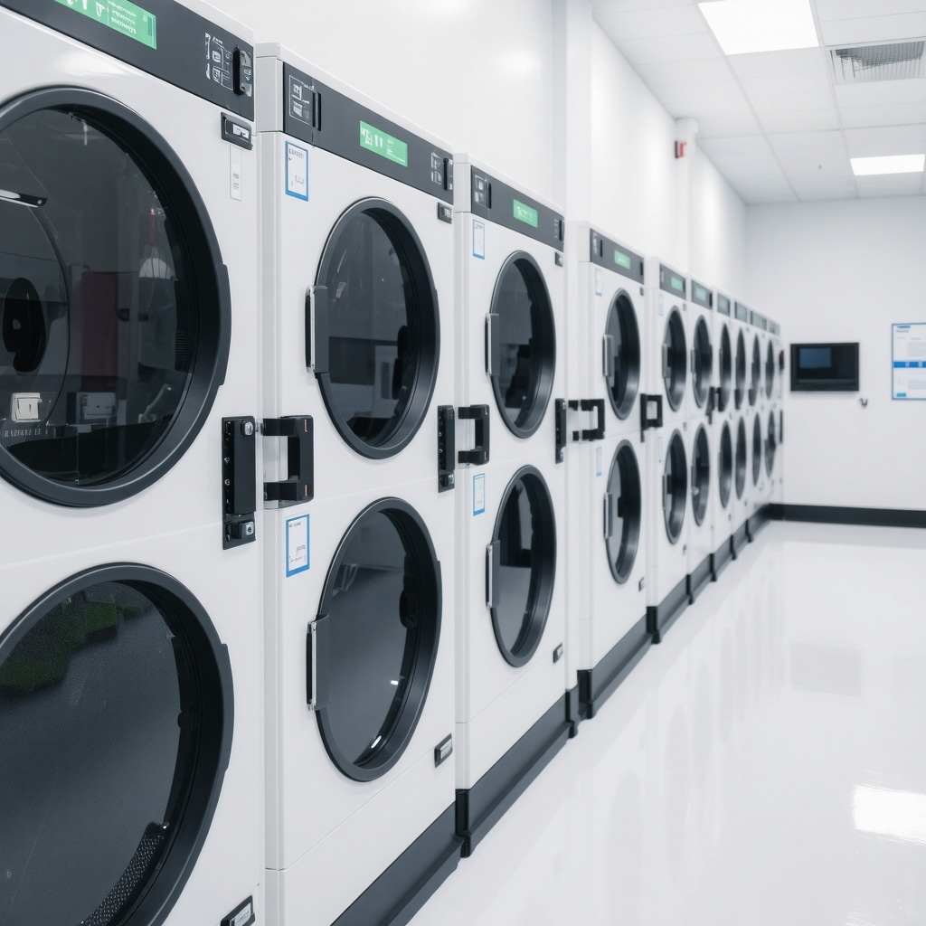 State-of-the-art dry cleaning equipment in Tampa emphasizing sustainability