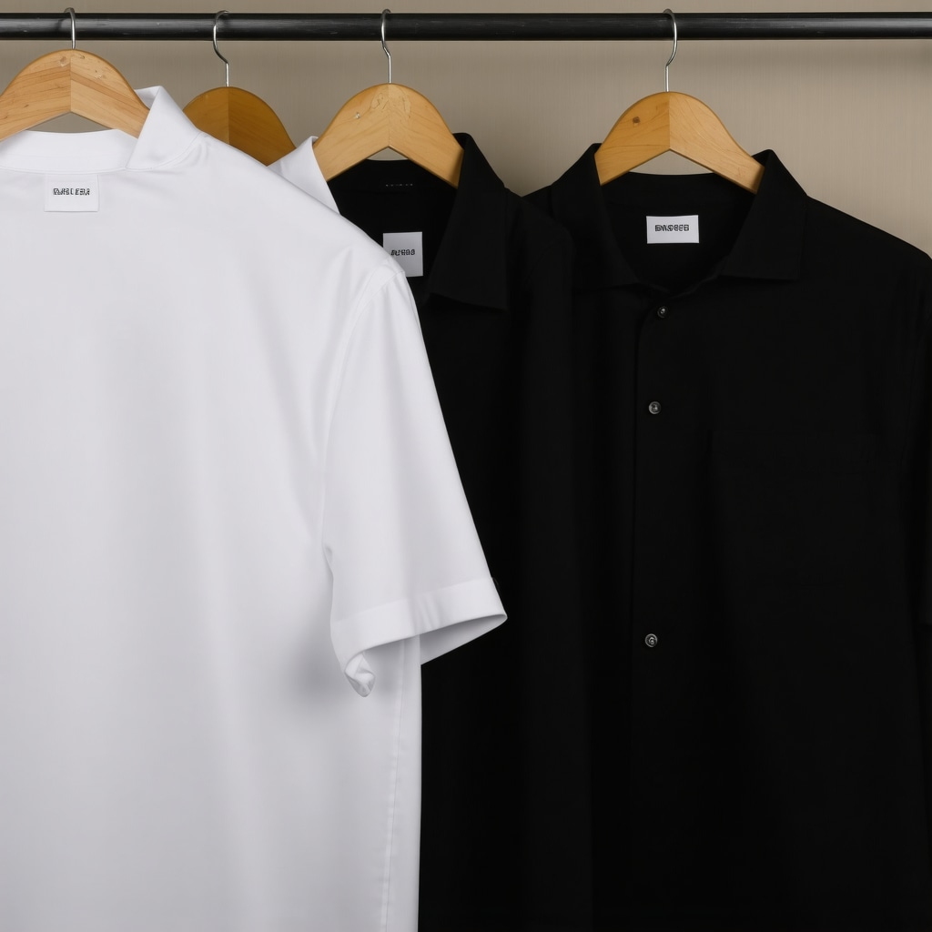 Staff uniforms being professionally dry cleaned in Tampa