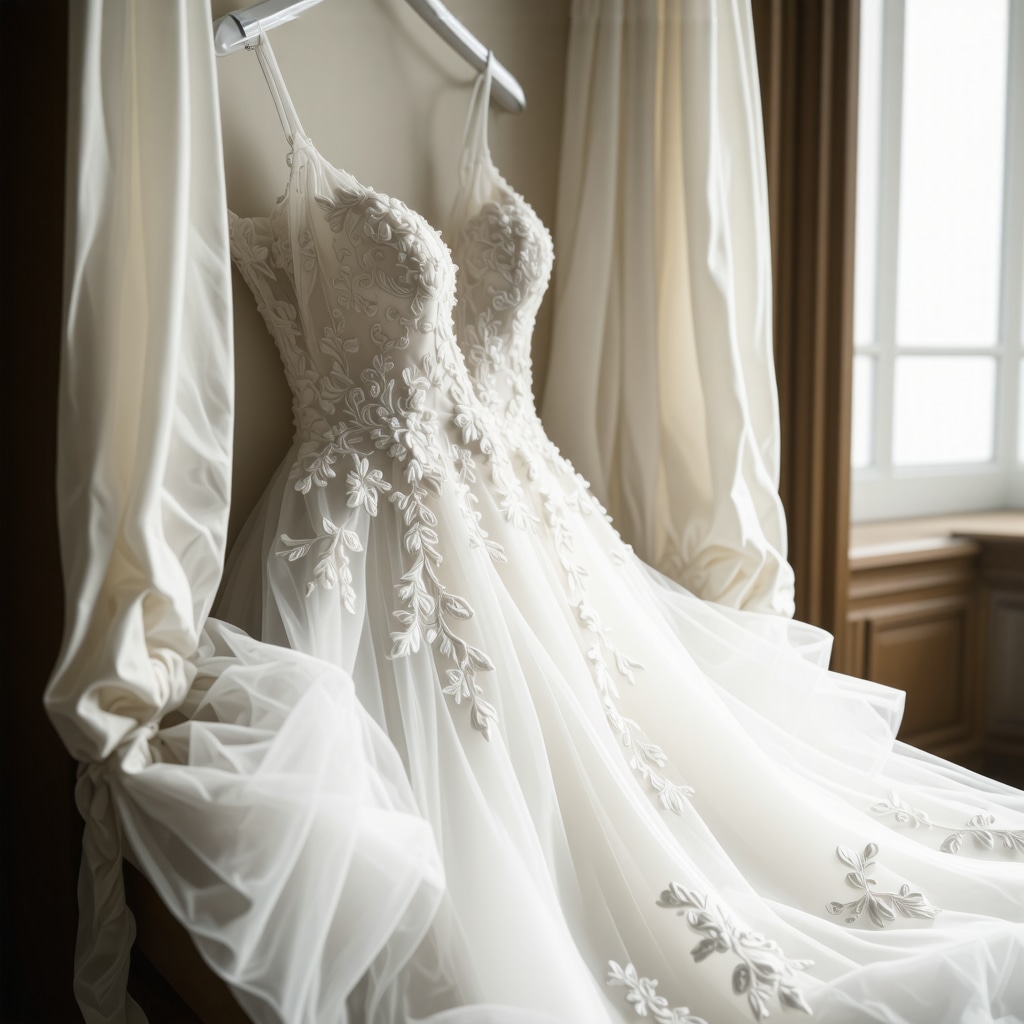 Wedding dress in preservation box with professional handling in Tampa