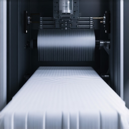 Ultrasonic cleaning machine in use at a professional dry cleaner