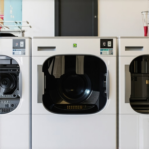 State-of-the-art eco-friendly dry cleaning facility with sustainable practices and advanced technology