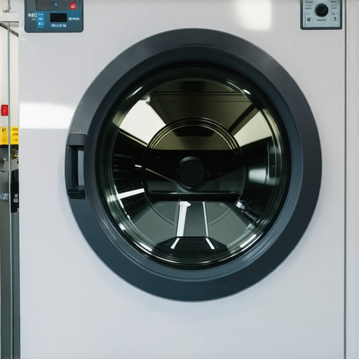Modern eco-friendly dry cleaning machine using biodegradable solvents in Tampa