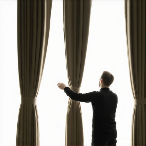 Velvet curtains being cleaned by experts in Tampa