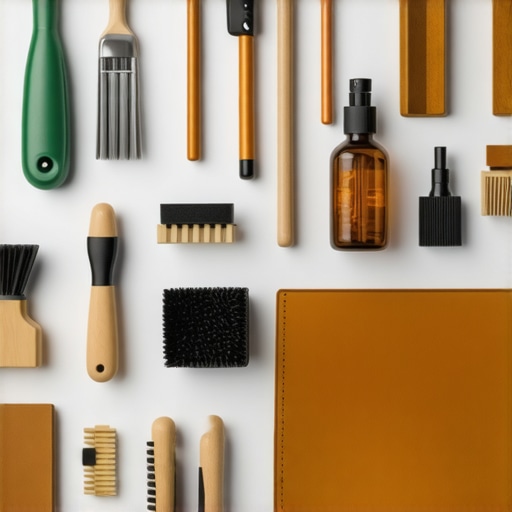 Modern Tampa eco-friendly leather and suede cleaning tools and products