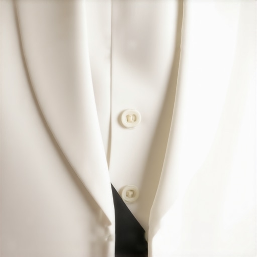 Professional handling delicate silk tuxedo with advanced cleaning techniques.