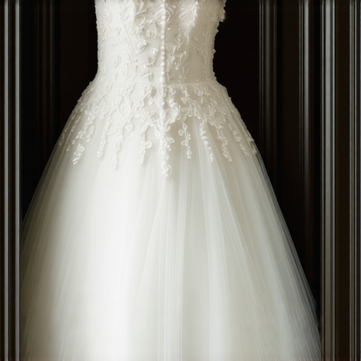 Professional Bridal Gown Preservation Bridal gown in preservation box demonstrating expert care methods