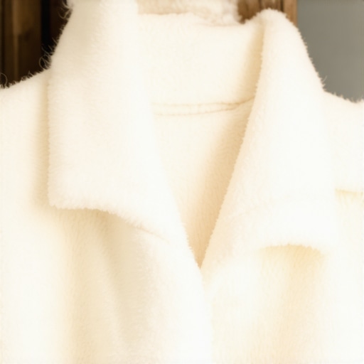 Technician cleaning a wool coat with eco-friendly methods in Tampa