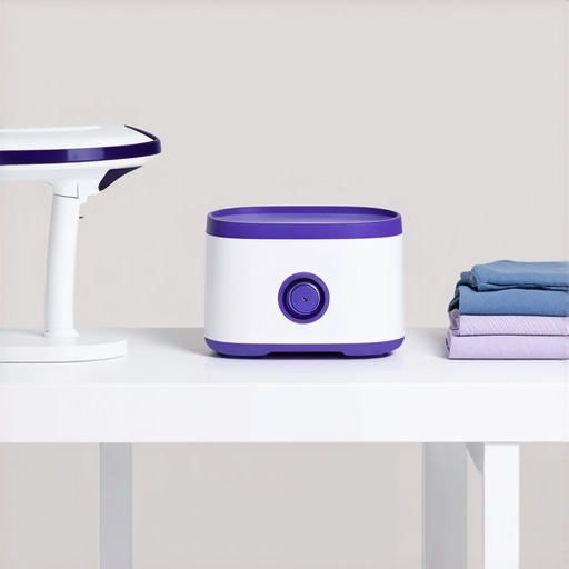 Tools for professional garment care including steamer, UV sterilizer, and ultrasonic cleaner.