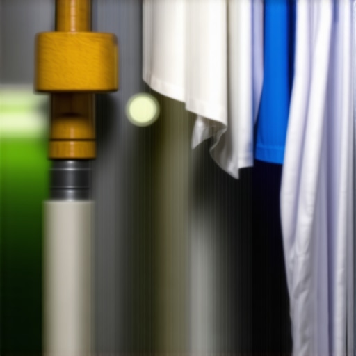 Professional dry cleaner operating advanced equipment in Tampa