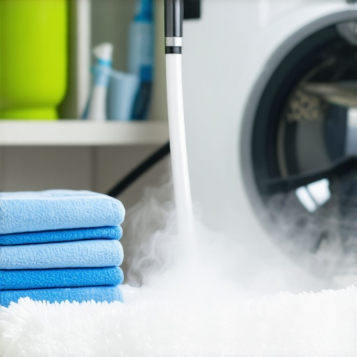 Professional clothing steamer for delicate fabrics A high-quality garment steamer used for pre-treating silk and delicate garments in Tampa